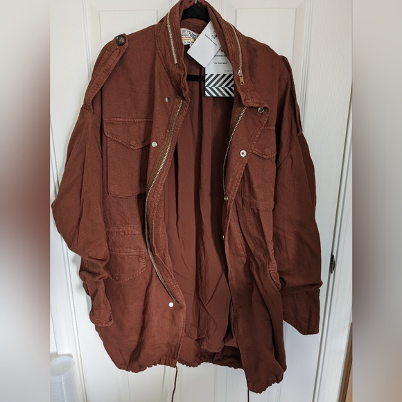 Free People x Sandrine Rose Utility Jacket - Picture 3 of 5